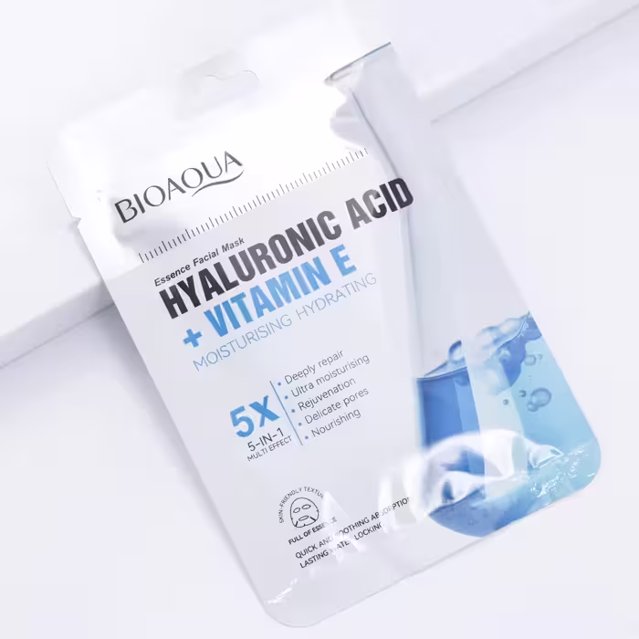 ماسک صورت ورقه ای مرطوب کننده و آبرسان بیوآکوآ BIOAQUA حجم 25 میل 91270