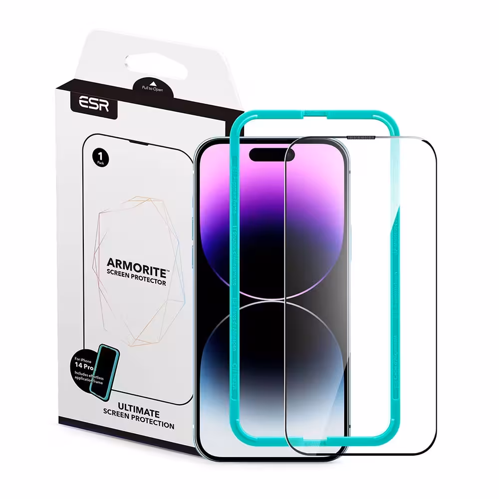 گلس ضد ضربه آیفون 14 پرو esr Armorite