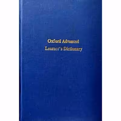 Oxford Advanced Learners Dictionary