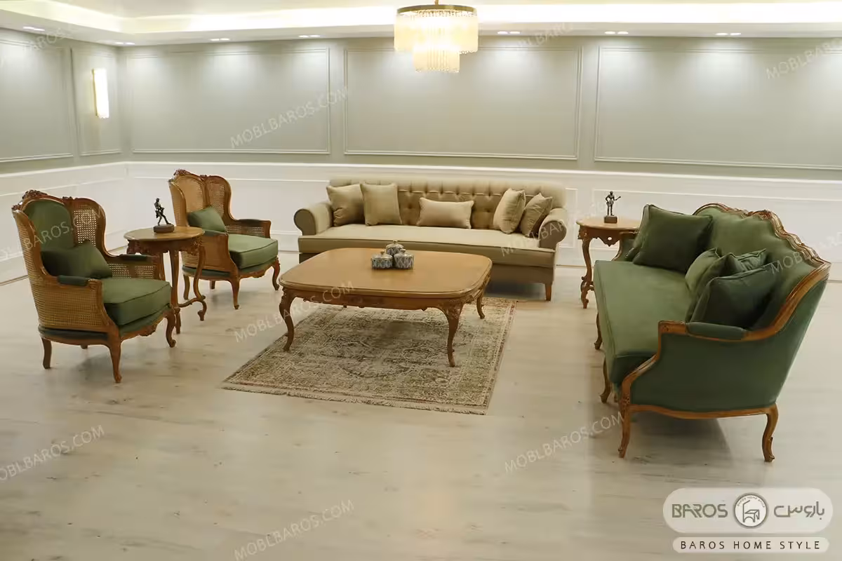 قیمت مبل 8 نفره مدل آرال،دیاکو و سمیرا | باروس