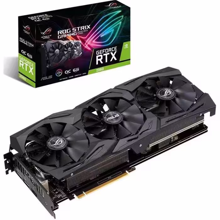 کارت گرافیک ایسوس ROG STRIX RTX 2060 O6G GAMING