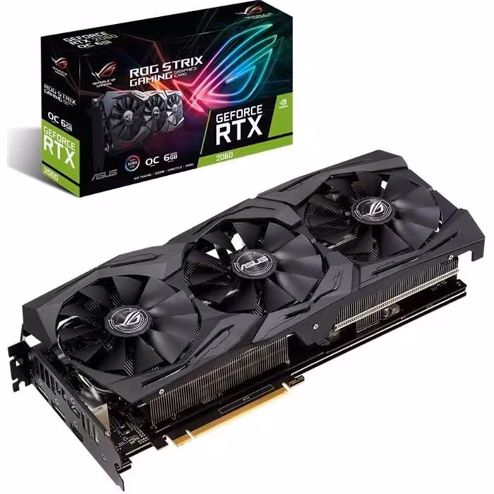 کارت گرافیک ایسوس ROG STRIX RTX 2060 O6G GAMING