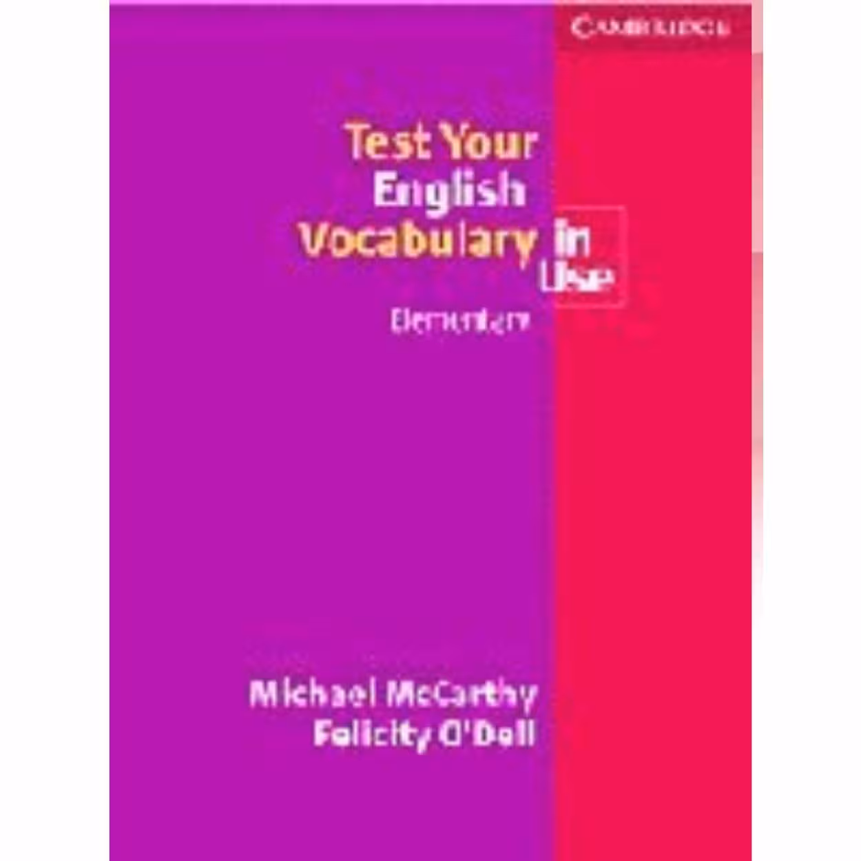 کتاب Test Your English Vocabulary in Use Elementary