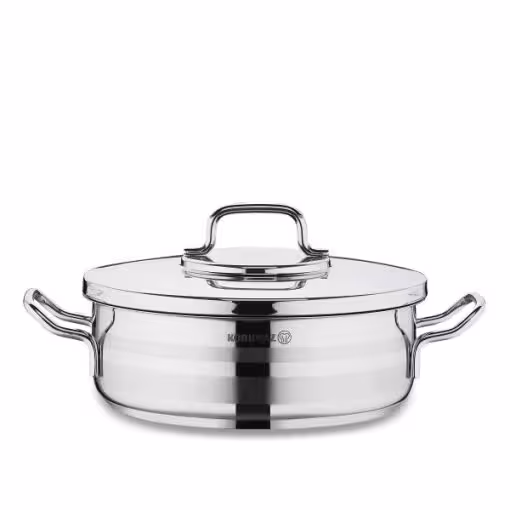 تابه دو دسته سایز 36 استیل آسترا 2 مدل 2030 کرکماز ترکیه / KORKMAZ ASTRA2 A2030