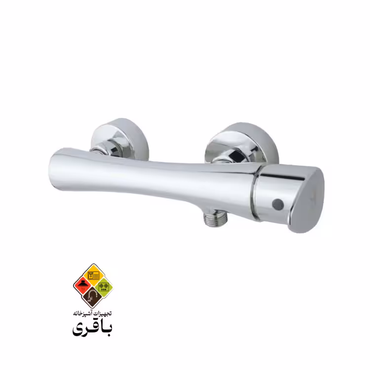 شیر توالت راسان مدل آتیس کروم