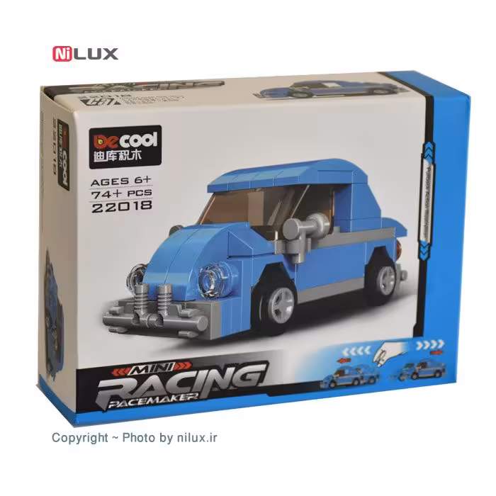 ساختنی دکول سری Mini Racing کد 22018