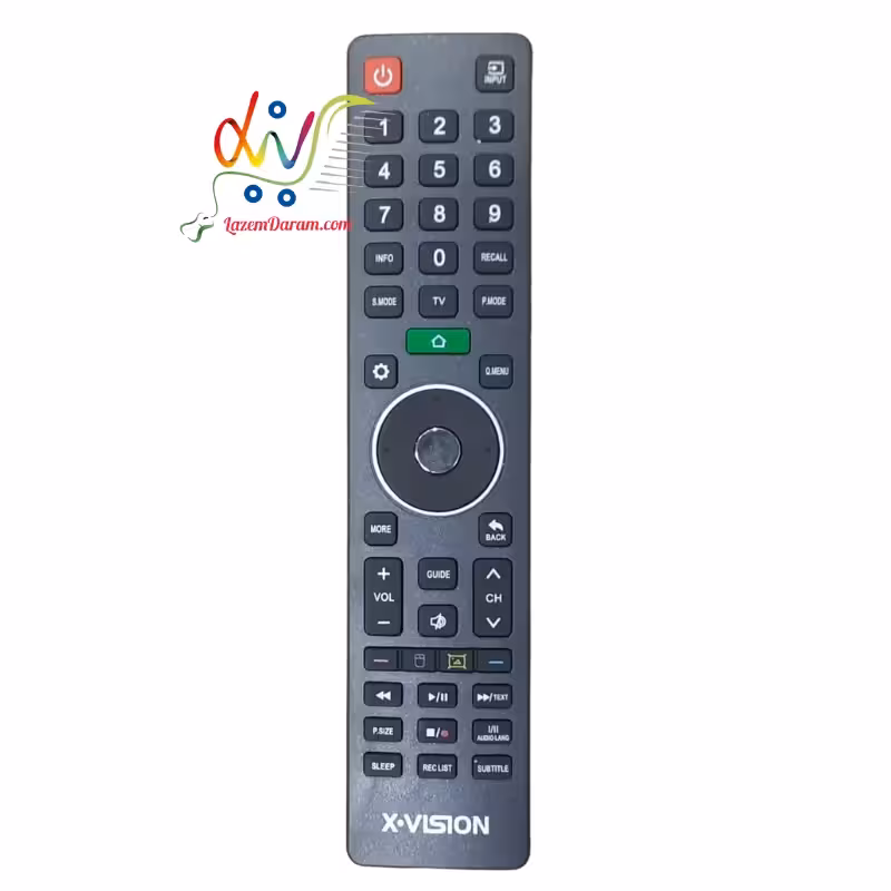 کنترل تلویزیون ایکس ویژن 1331