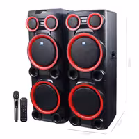 اسپیکر خانگی ایستاده وریتی مدل VS-1241 به همراه میکروفون و ریموت کنترل