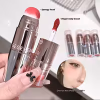 رژگونه و رژلب مایه پد دار استوانه ای Gege bear