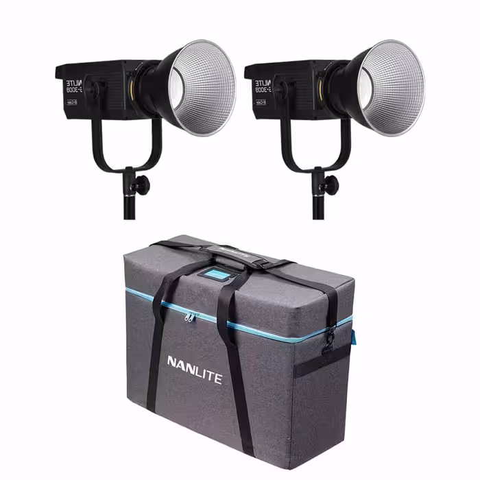 کیت 2 تایی نور ثابت NANLITE FS-300B با کیف