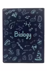 دفتر کلاسوری جلد سخت زیست سورمه ای