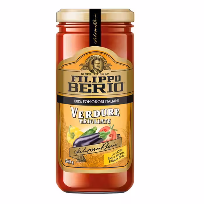 سس ماکارونی سبزیجات فیلیپو بریو Filippo Berio وزن 340 گرم