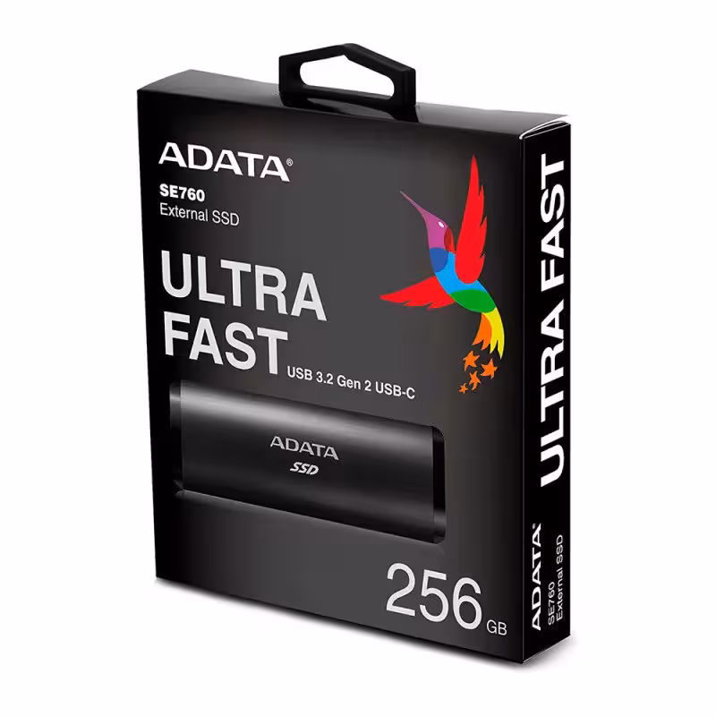 حافظه اکسترنال SSD ای دیتا Adata SE760 256GB - دوسو آی تی