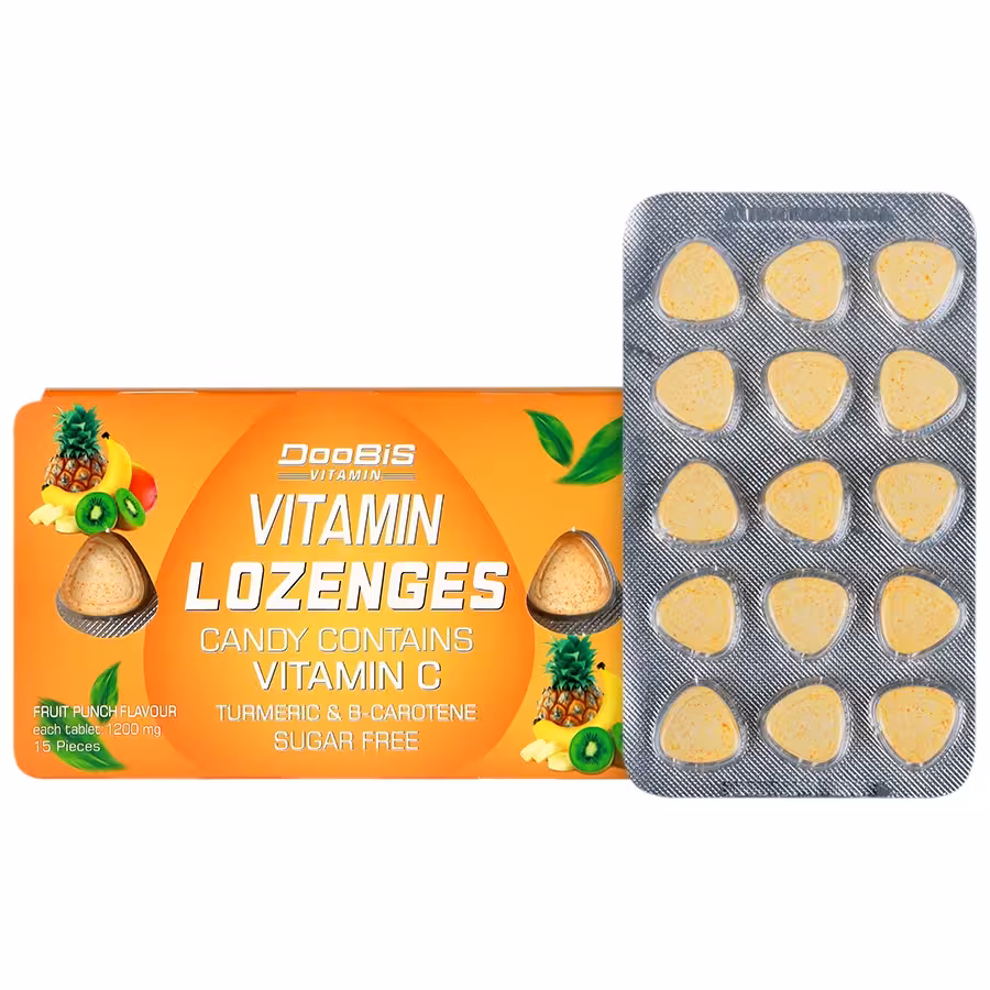 قرص مکیدنی ویتامین سی چند میوه دوبیس
