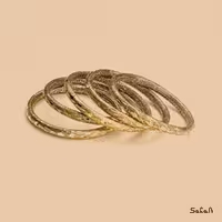 النگو برنجی گرد ست 5تایی