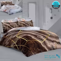 سرویس روتختی طرح جاسپر برند Turkaz کد 2089 دو نفره