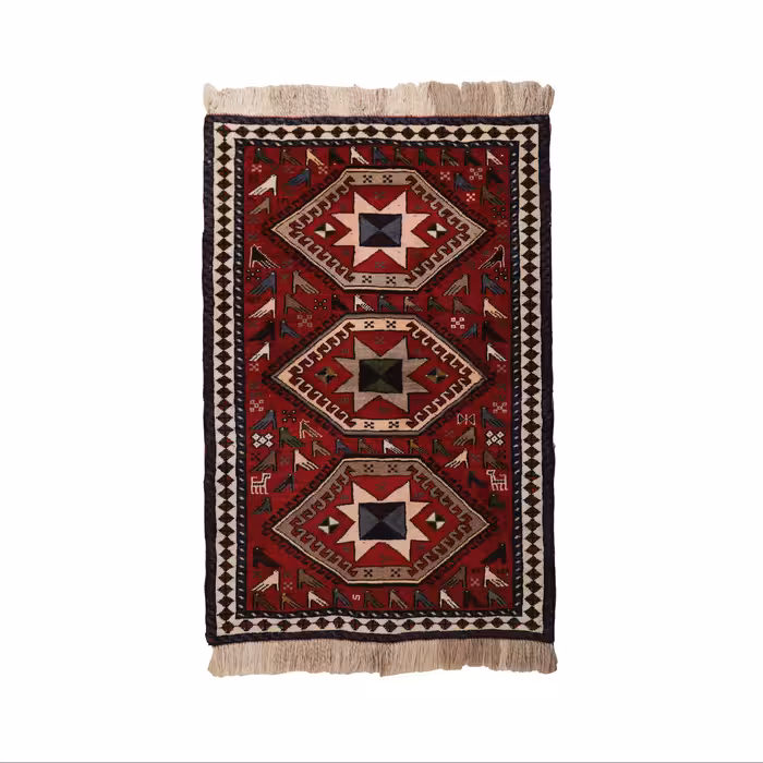 فرش دستباف دو متری مدل خراسان کد 410615