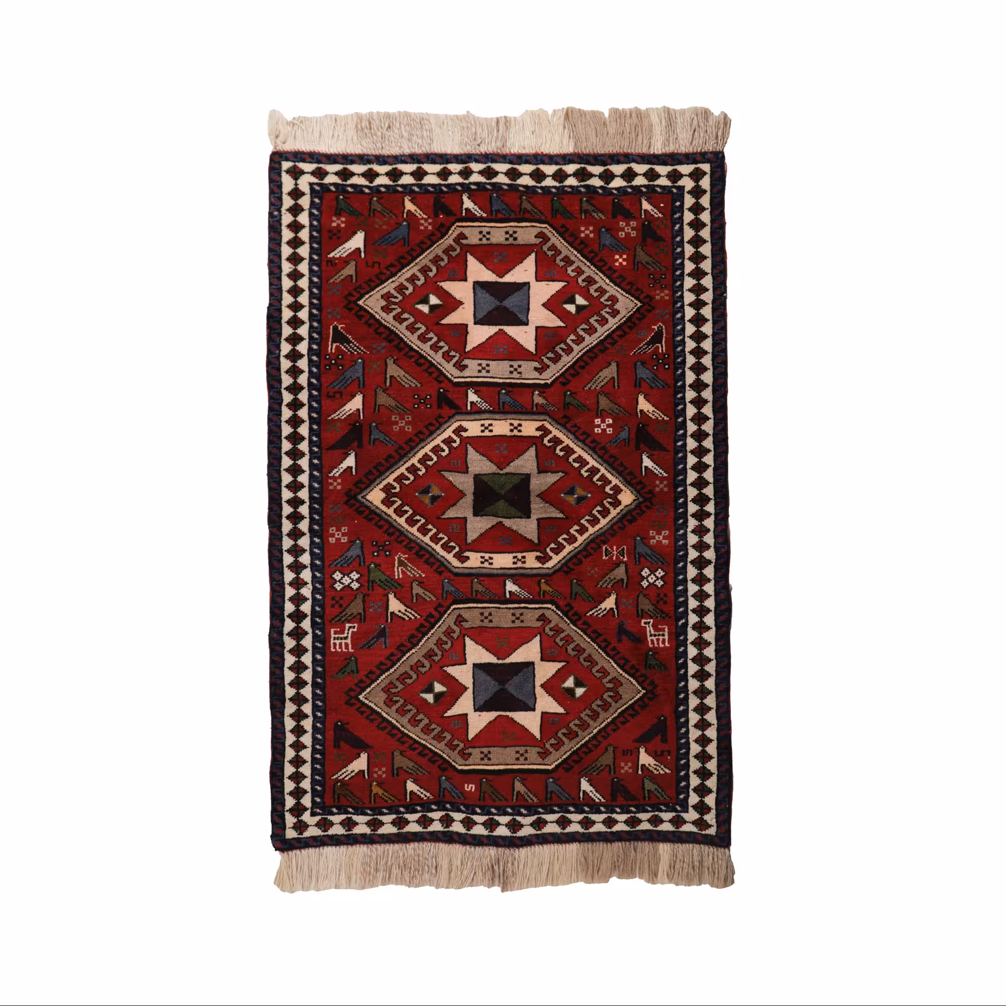 فرش دستباف دو متری مدل خراسان کد 410615