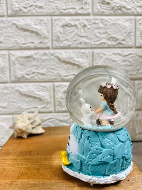 گوی موزیکال دختروخرگوش متوسط