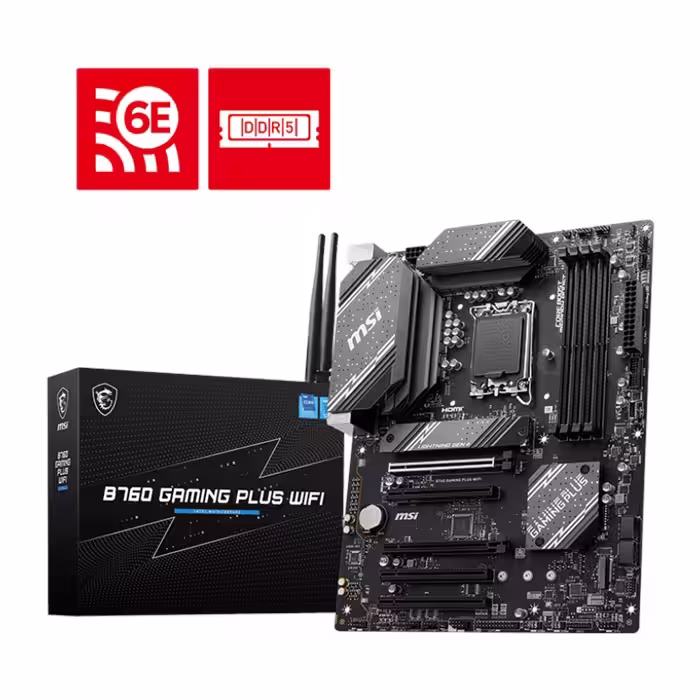مادربرد ام اس ای مدل B760 GAMING PLUS WIFI D5