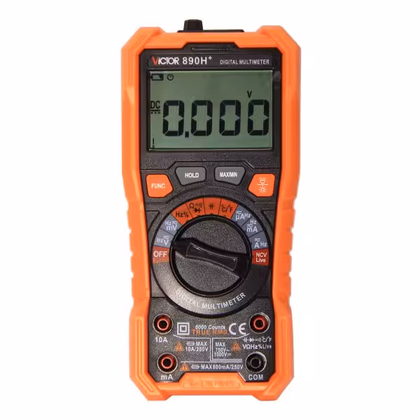 مولتی متر دیجیتال ویکتور مدل 890H Plus