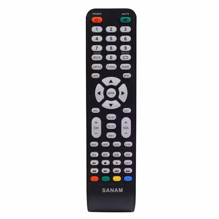 کنترل تلویزیون طرح صنام Sanam 2409