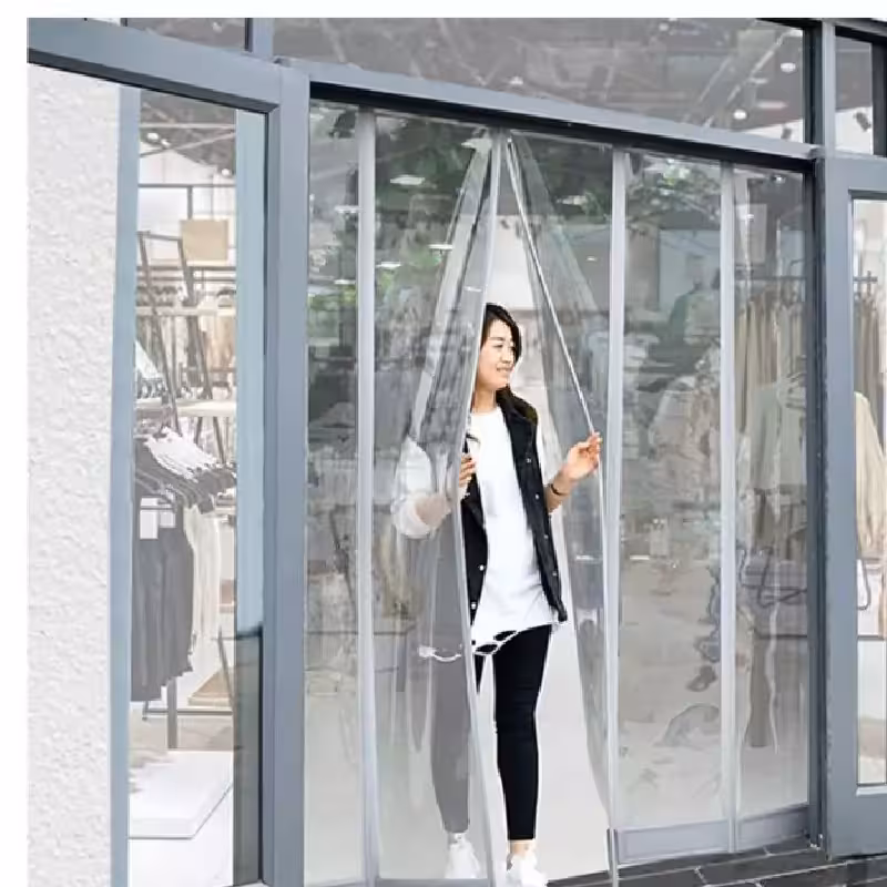 پرده نایلونی مگنتی 200 در 300 سانت مغناطیسی ( ضمانتی ) مدل آهنربا  پلاستیکی آهنربایی طلقی درب آهنربادار