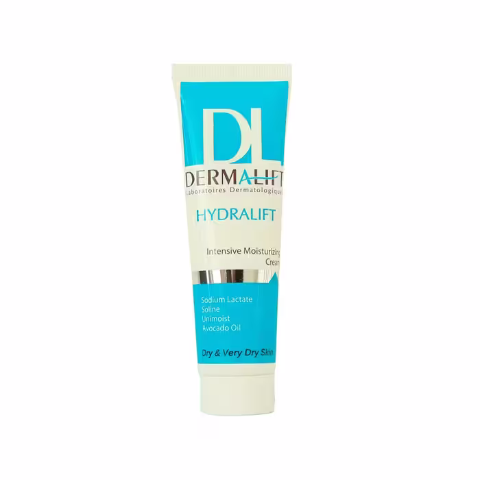 کرم مرطوب کننده هیدرالیفت درمالیفت مناسب پوست های خشک و خیلی خشک | Dermalift Hydralift Intensive Moisturizing Cream For Dry And Very Dry Skins