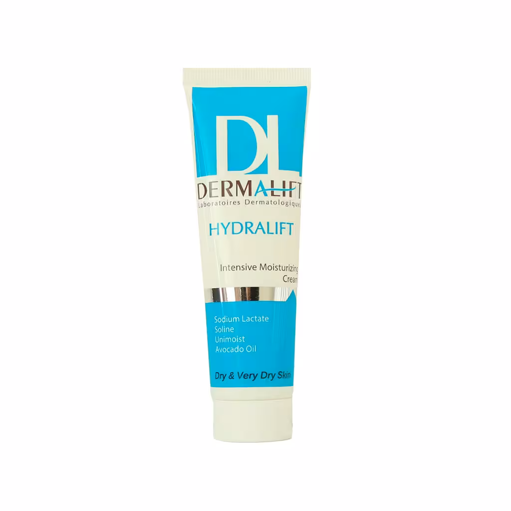 کرم مرطوب کننده هیدرالیفت درمالیفت مناسب پوست های خشک و خیلی خشک | Dermalift Hydralift Intensive Moisturizing Cream For Dry And Very Dry Skins