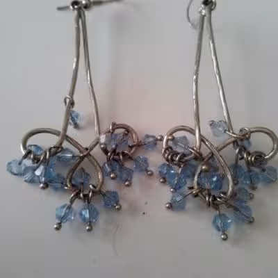 گوشواره آویز.