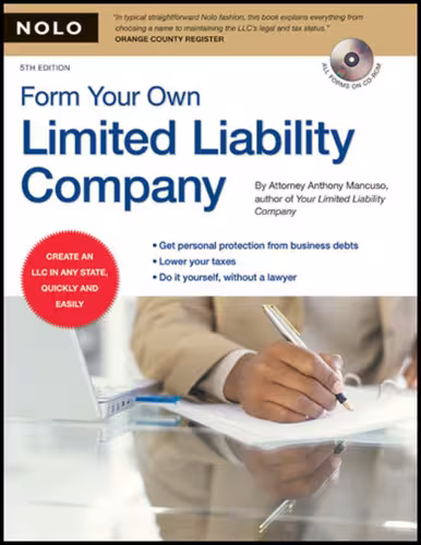 خرید و دانلود نسخه کامل کتاب Form Your Own Limited Liability Company