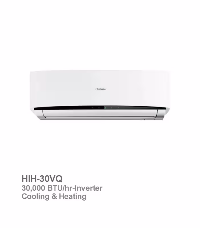 کولر گازی اینورتر سرد و گرم هایسنس مدل HIH-30VQ