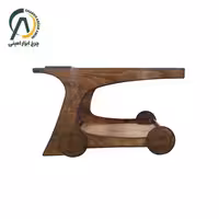 میز بار چوبی ضد آب (چرخ دستی یا ترولی پذیرایی)