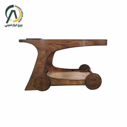 میز بار چوبی ضد آب (چرخ دستی یا ترولی پذیرایی)