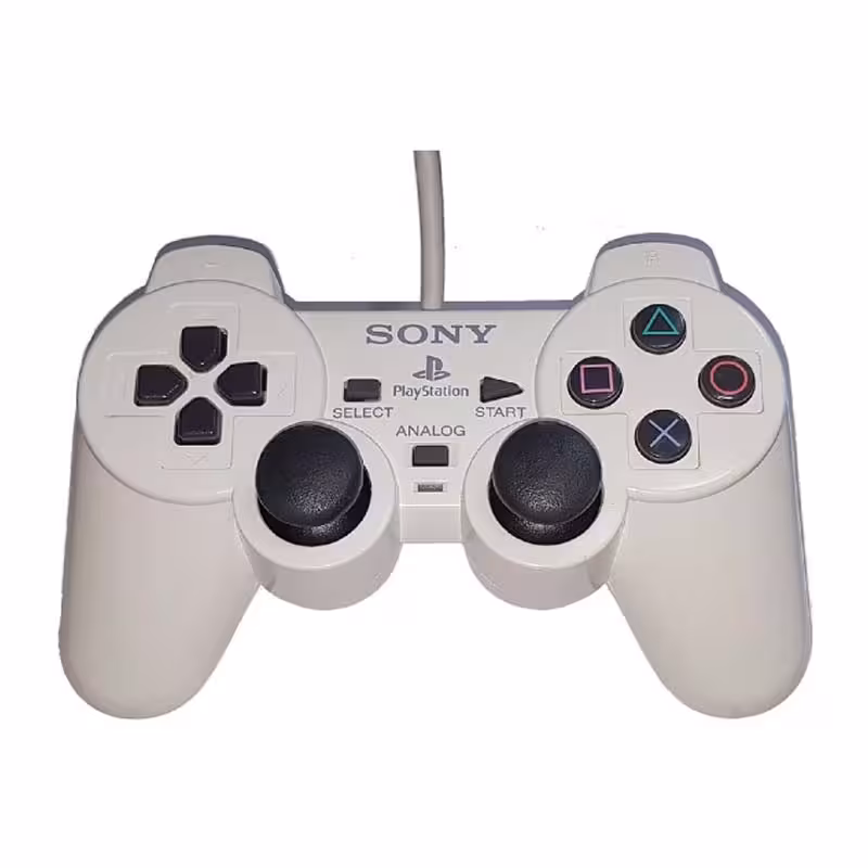 دسته بازی PS2 رنگ سفید