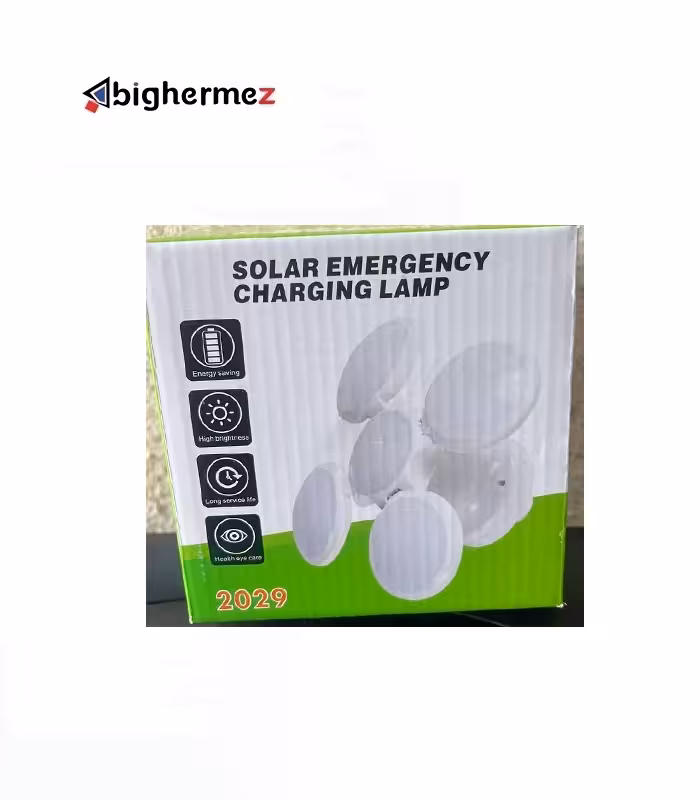 لامپ شارژی توپی سولار 50W