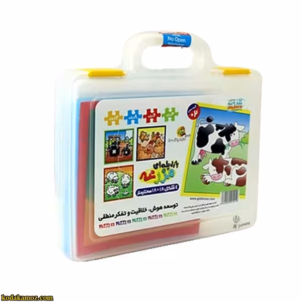 پازل پله ای مزرعه