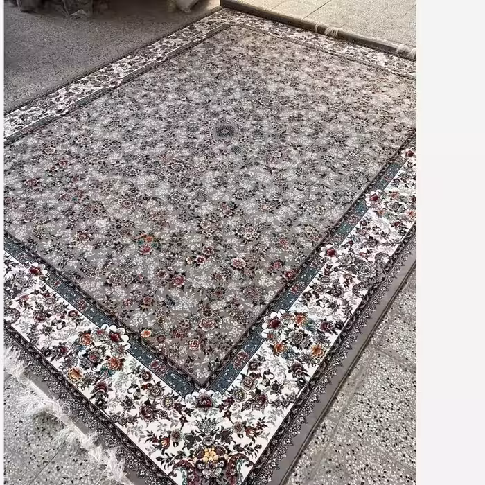 فرش 9متری700شانه ماشینی کاشان 100درصدآکرلیک طرح آرمیتافیلی(باارسال رایگان)