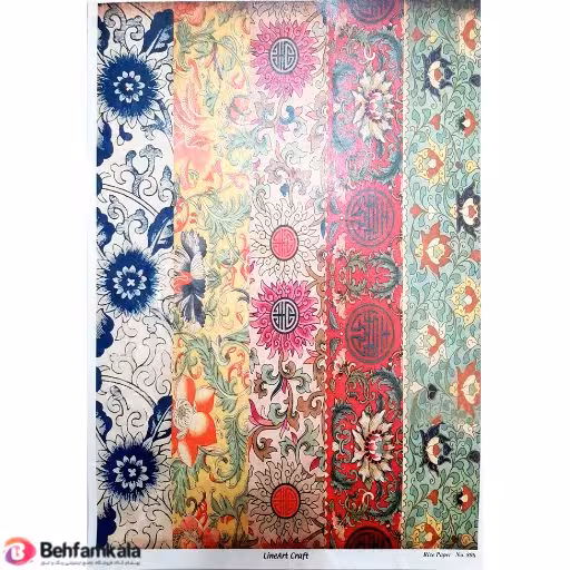 دکوپاژ برنجی(الیافی)پشت چسب دار ریچ کد898