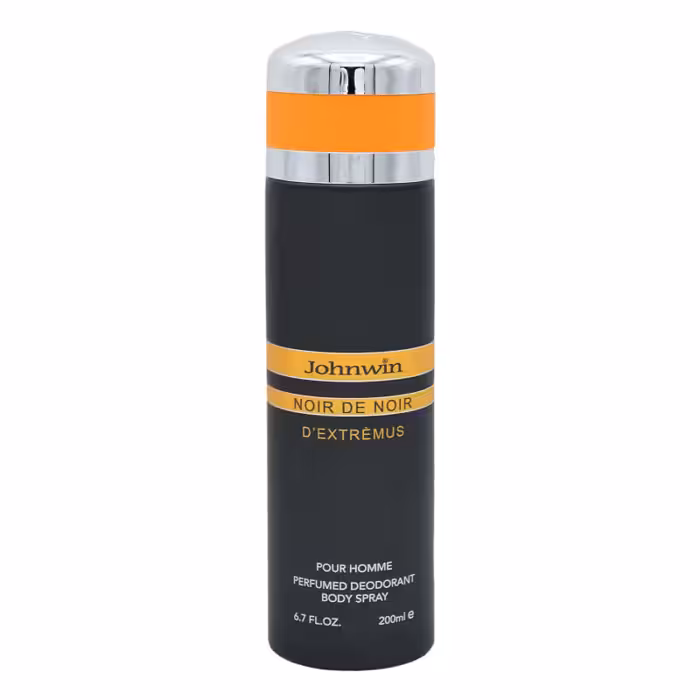 اسپری خوشبو کننده بدن مردانه جانوین مدل لالیک نویر Lalique Noir حجم 200 میلی لیتر |  JohnWin body Spray Lalique Noir 200 ML