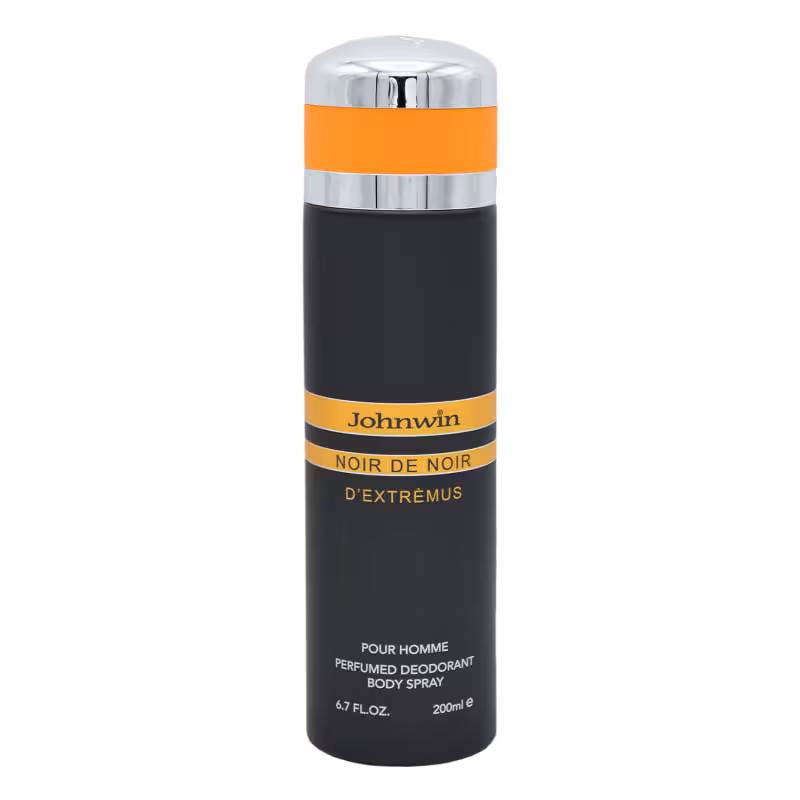 اسپری خوشبو کننده بدن مردانه جانوین مدل لالیک نویر Lalique Noir حجم 200 میلی لیتر |  JohnWin body Spray Lalique Noir 200 ML