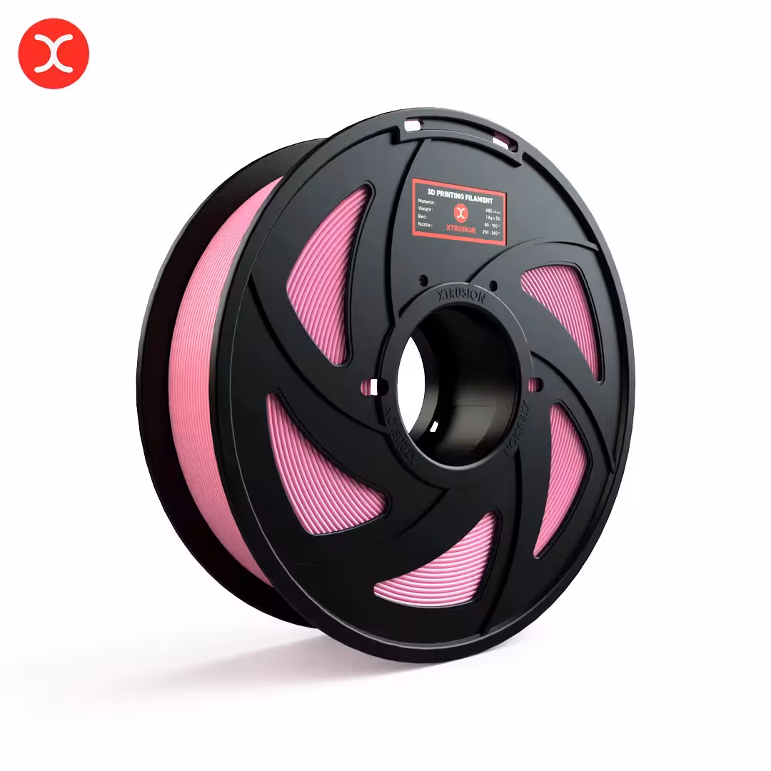 فیلامنت  ABS ایکستروژن صورتی قطر 1.75