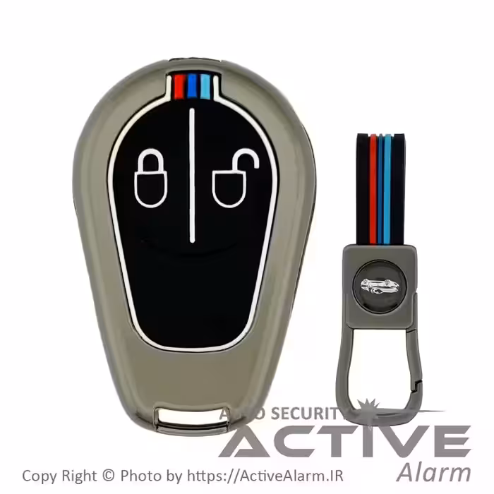 کاور لوکس فلزی ریموت کامیون وولو FH 480 دو دکمه