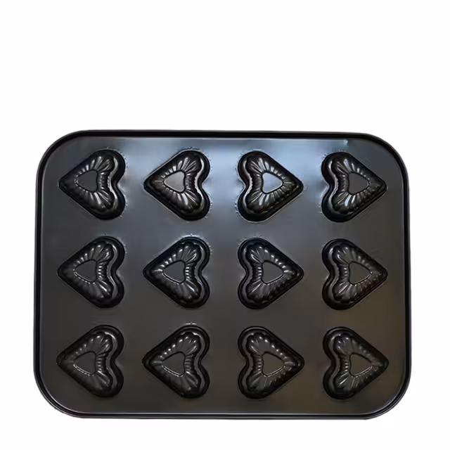 قالب کیک و شیرینی فلزی طرح قلب کد 7111