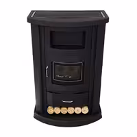 بخاری گازی شارق توس طرح شومینه مدل اهورا 25000