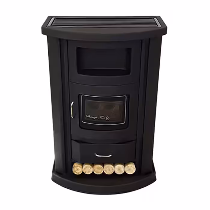 بخاری گازی شارق توس طرح شومینه مدل اهورا 25000