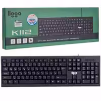 کیبورد سیم دار LIGGO – K112