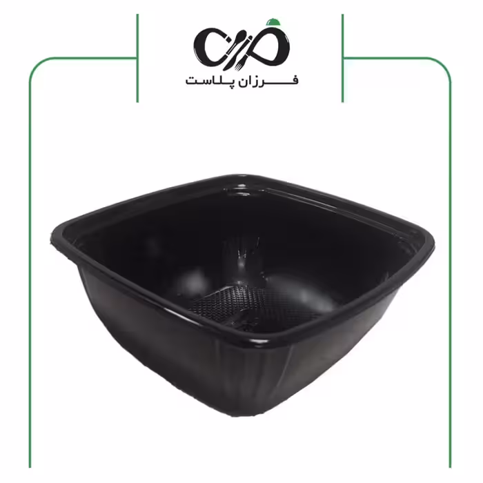 ظرف یکبار مصرف سالاد M600 بدون درب بسته 10 عددی مهرپارسا