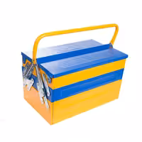 جعبه ابزار فلزی سه طبقه ایران پتک مدل TG-1310 - بی باکس