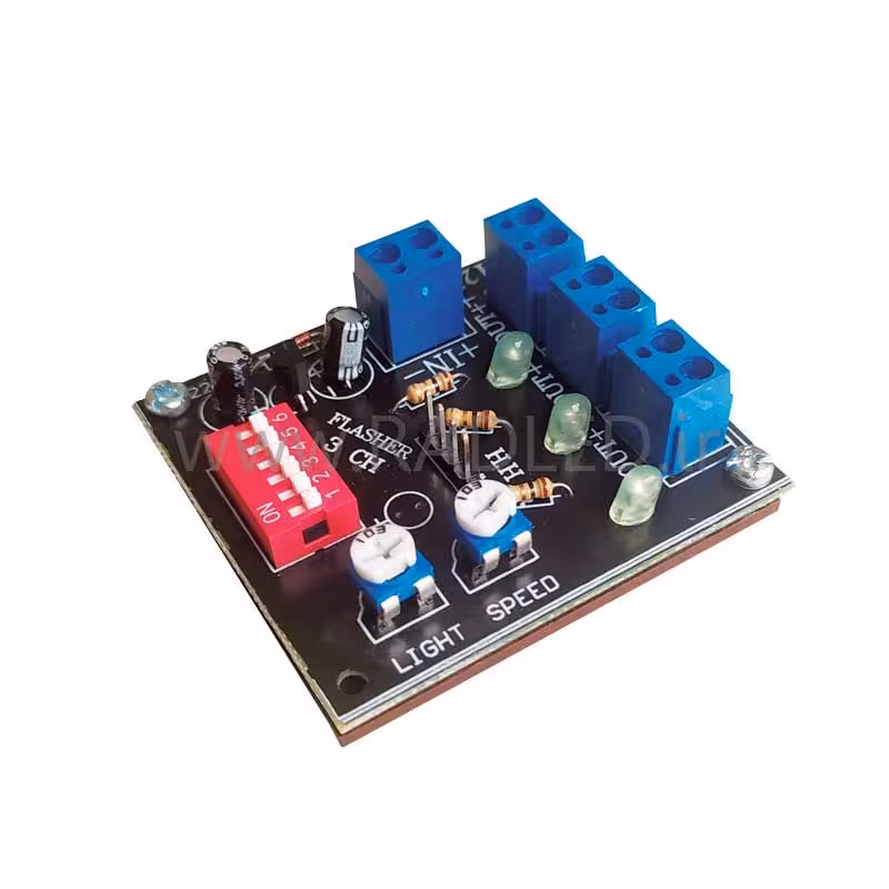 فلاشر 3 کانال افکت دار تابلو ال ای دی ثابت مخصوص تابلو LED 